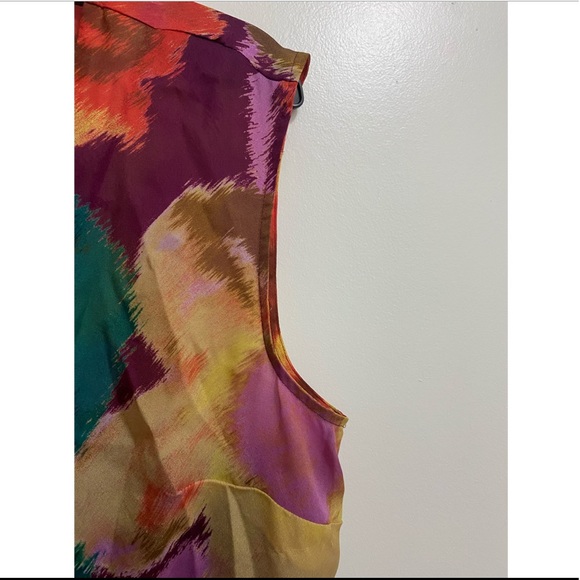 Ann Taylor LOFT sleeveless blouse Size L - Picture 7 of 11